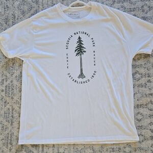 Eddie Bauer White Sequoia National Park Tee